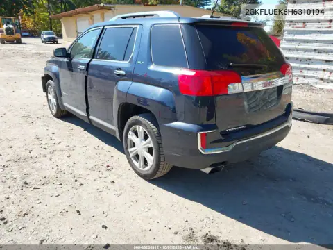 2017 GMC Terrain Slt VIN 2GKFLUEK6H6310194 фото 3