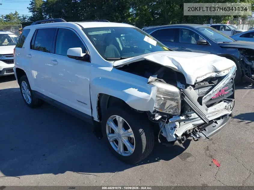 2017 GMC Terrain Sle-2 VIN 2GKFLTE37H6341134 фото 2