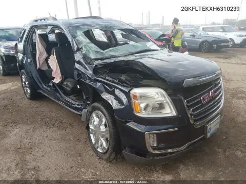 2GKFLTEKXH6310239 — 2017 GMC Terrain, Левая сторона, фото до ремонта