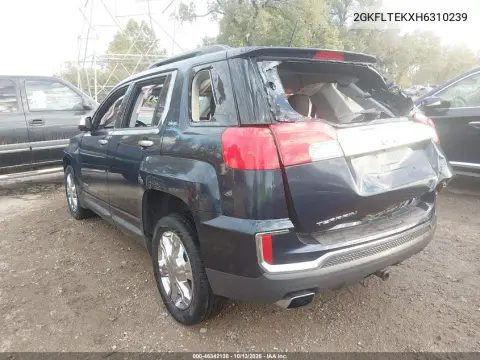 2GKFLTEKXH6310239 — 2017 GMC Terrain, Левая сторона, фото до ремонта