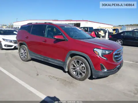3GKALPEX6JL140864 — 2018 GMC Terrain, Сзади, фото до ремонта