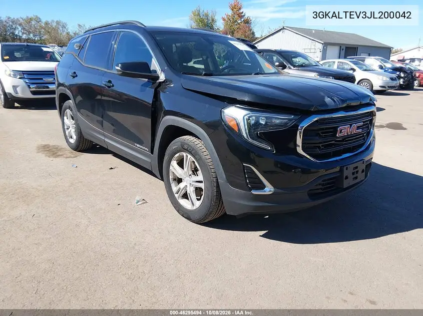 2018 GMC Terrain Sle VIN 3GKALTEV3JL200042 фото 2