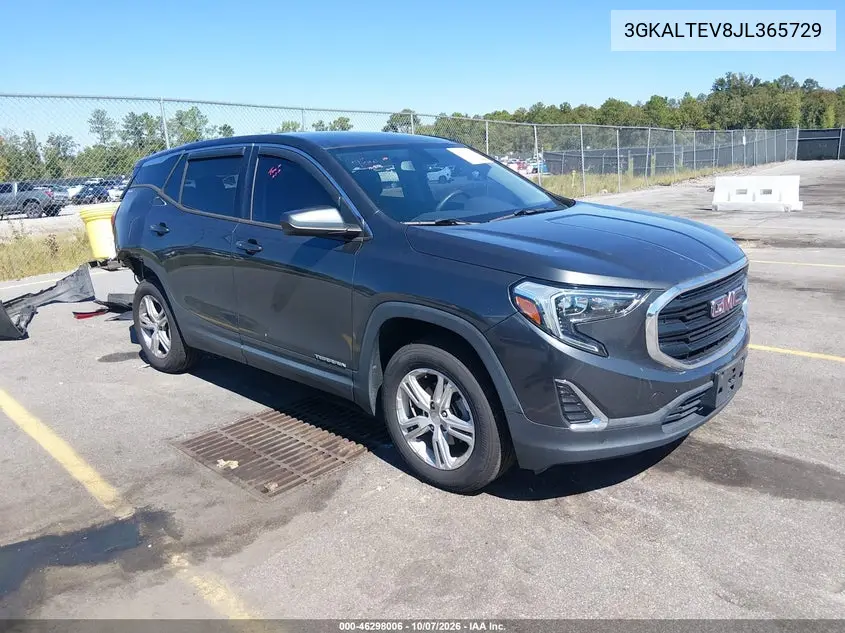 2018 GMC Terrain Sle VIN 3GKALTEV8JL365729 фото 2