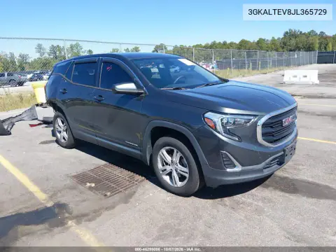 3GKALTEV8JL365729 — 2018 GMC Terrain, Задняя часть, фото до ремонта
