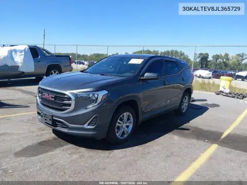 2018 GMC Terrain Sle VIN 3GKALTEV8JL365729 фото 3