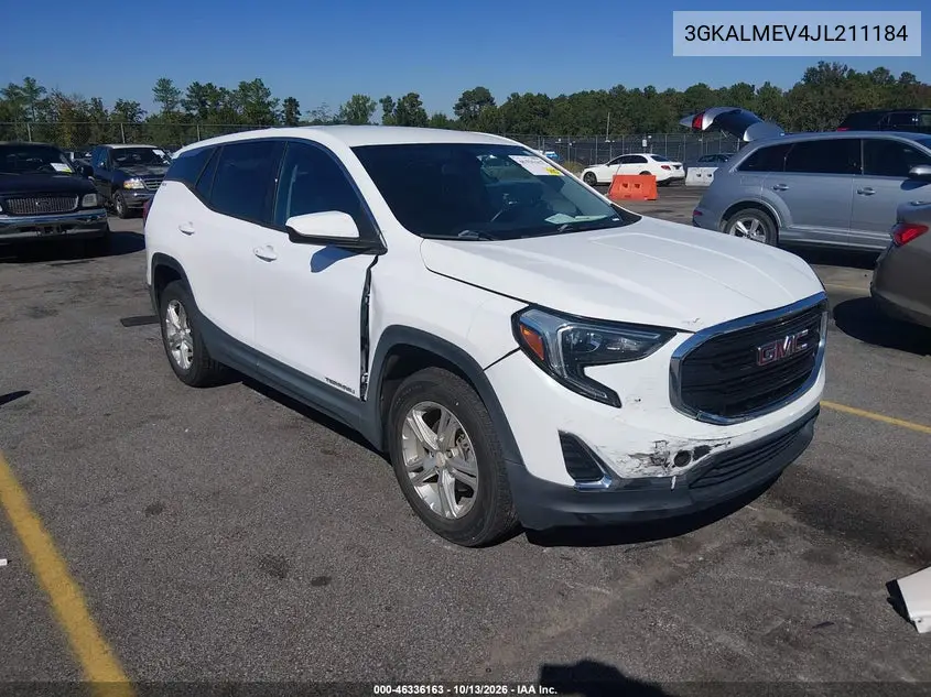 3GKALMEV4JL211184 — 2018 GMC Terrain, фото 2 с аукциона IAAI, Передняя часть