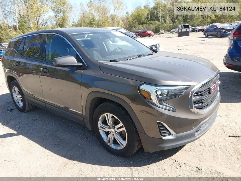 2019 GMC Terrain Sle VIN 3GKALMEV1KL184124 фото 2