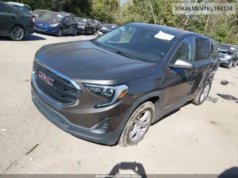 2019 GMC Terrain Sle VIN 3GKALMEV1KL184124 фото 3