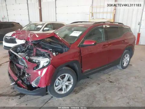 2019 GMC Terrain Sle VIN 3GKALTEV4KL311183 фото 2