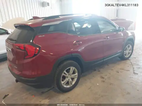 2019 GMC Terrain Sle VIN 3GKALTEV4KL311183 фото 4