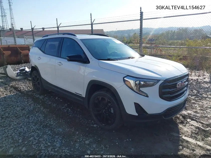 2020 GMC Terrain Awd Sle VIN 3GKALTEV4LL154627 фото 2