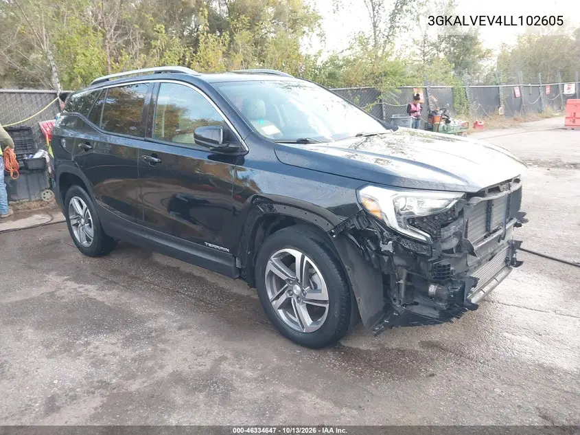 2020 GMC Terrain Awd Slt VIN 3GKALVEV4LL102605 фото 2