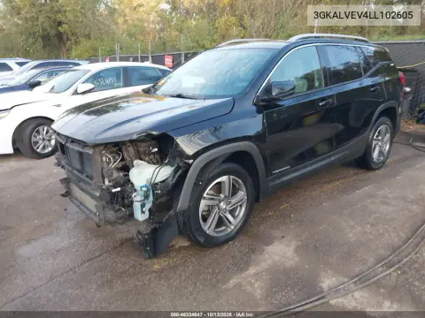 2020 GMC Terrain Awd Slt VIN 3GKALVEV4LL102605 фото 3