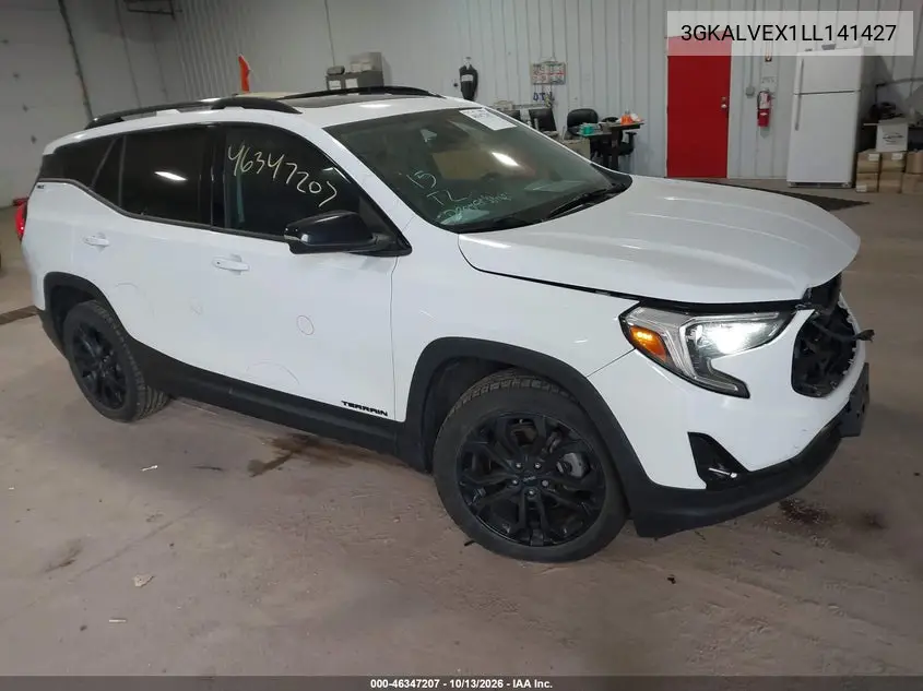 3GKALVEX1LL141427 — 2020 GMC Terrain, фото 2 с аукциона IAAI, Не указано