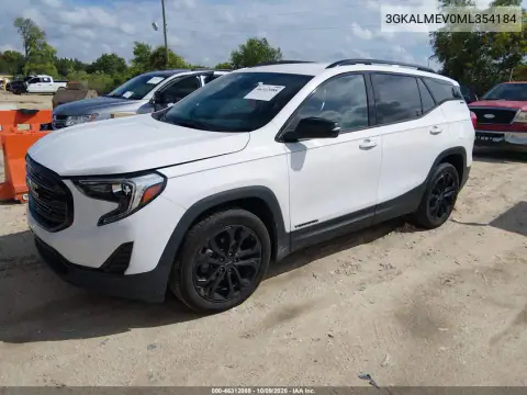 2021 GMC Terrain Fwd Sle VIN 3GKALMEV0ML354184 фото 3