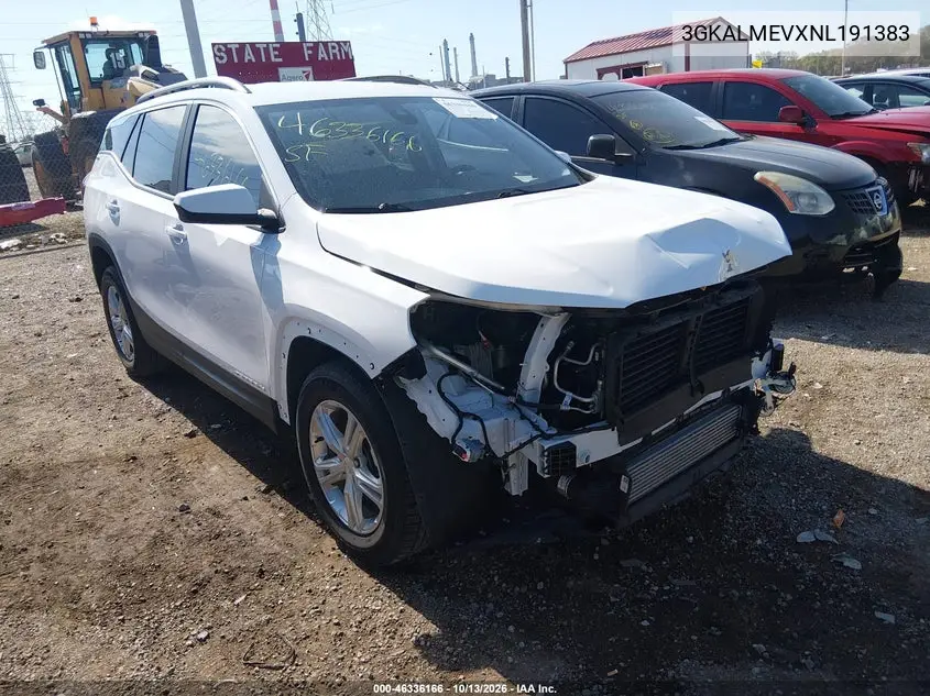 3GKALMEVXNL191383 — 2022 GMC Terrain, фото 2 с аукциона IAAI, Передняя часть