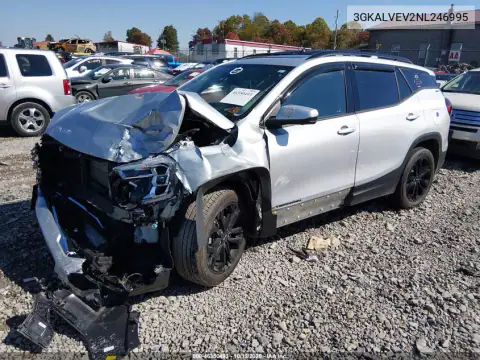 3GKALVEV2NL246995 — 2022 GMC Terrain, фото 2 с аукциона IAAI, Передняя часть