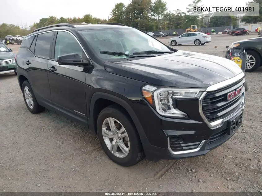 3GKALTEG6RL401981 GMC Terrain 2024 — повреждение Подтопление, фото до ремонта