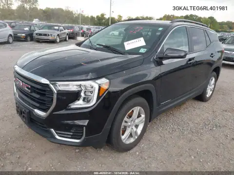 3GKALTEG6RL401981 — 2024 GMC Terrain, фото 2 с аукциона IAAI, Подтопление