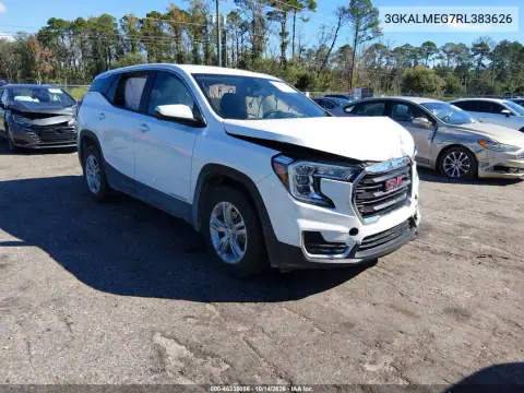 3GKALMEG7RL383626 — 2024 GMC Terrain, Передняя часть, фото до ремонта