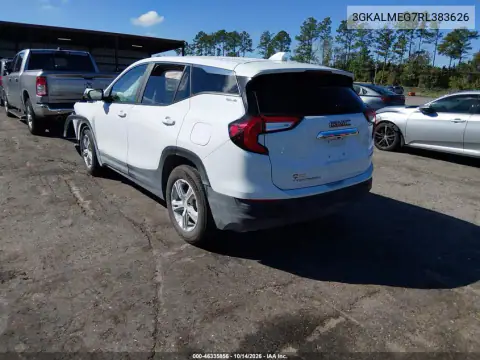 3GKALMEG7RL383626 — 2024 GMC Terrain, фото 3 с аукциона IAAI, Передняя часть