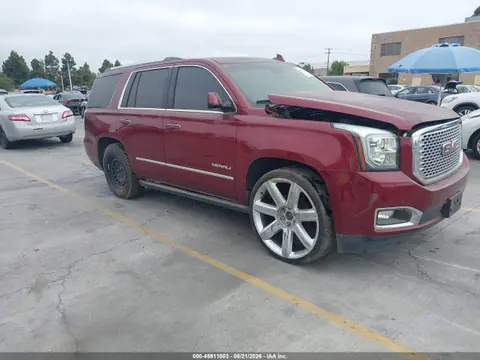 1GKS2CKJ1HR164024 — 2017 GMC Yukon Denali, Передняя часть (Front End), фото до ремонта