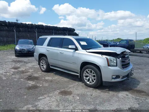 1GKS2BKC9FR615029 — 2015 GMC Yukon SLT, Передняя часть (Front End), фото до ремонта