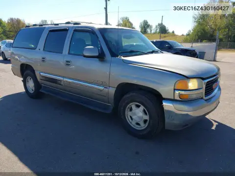 3GKEC16Z43G160427 — 2003 GMC Yukon, Левая сторона, фото до ремонта