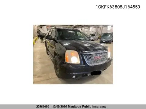 1GKFK63808J164559 — 2008 GMC Yukon, Подвеска, фото до ремонта