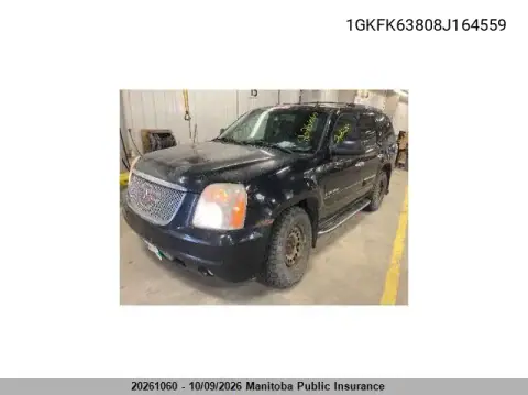 2008 GMC Yukon Denali VIN 1GKFK63808J164559 фото 2