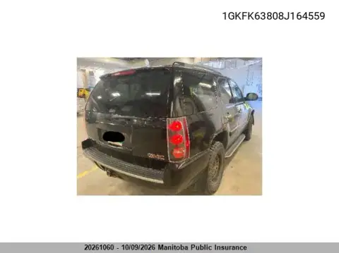 2008 GMC Yukon Denali VIN 1GKFK63808J164559 фото 4