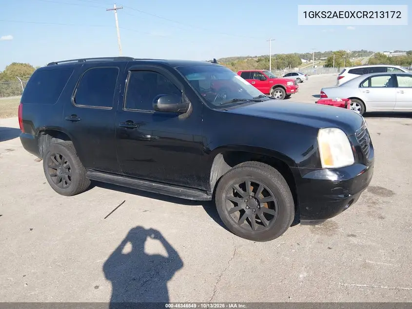 1GKS2AE0XCR213172 — 2012 GMC Yukon, фото 2 с аукциона IAAI, Естественный износ