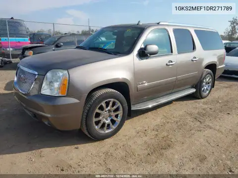 1GKS2MEF1DR271789 — 2013 GMC Yukon, фото 3 с аукциона IAAI, Передняя и задняя части