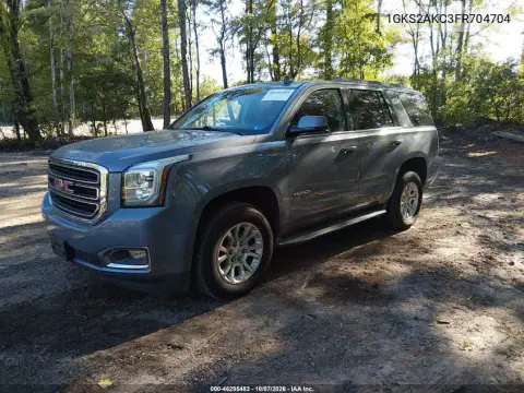 2015 GMC Yukon Sle VIN 1GKS2AKC3FR704704 фото 3