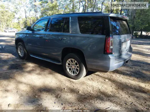 2015 GMC Yukon Sle VIN 1GKS2AKC3FR704704 фото 4