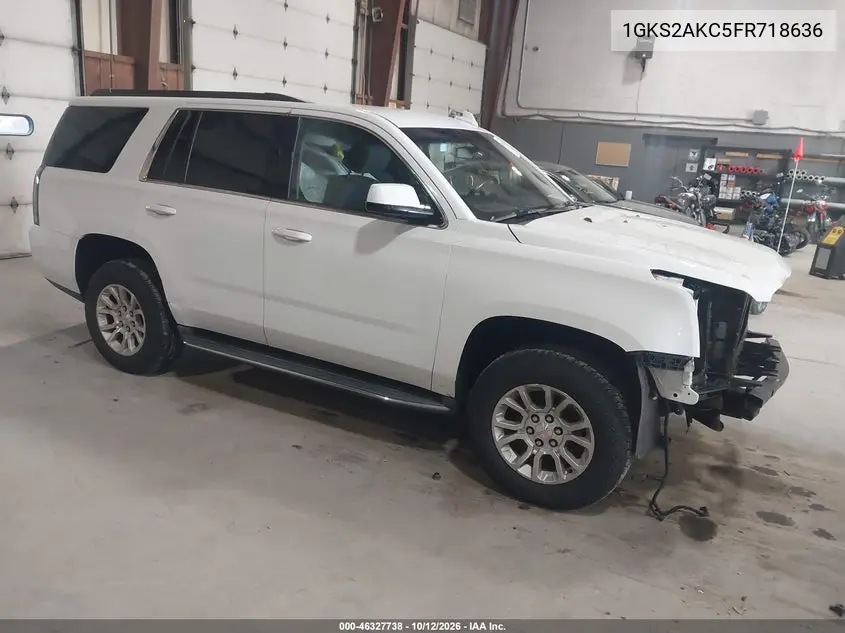 2015 GMC Yukon Sle VIN 1GKS2AKC5FR718636 фото 2