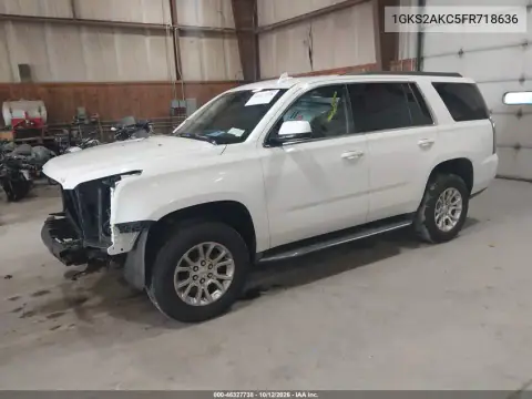 2015 GMC Yukon Sle VIN 1GKS2AKC5FR718636 фото 3