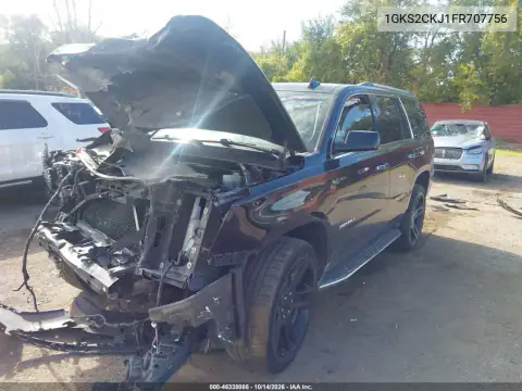 1GKS2CKJ1FR707756 — 2015 GMC Yukon, фото 2 с аукциона IAAI, Передняя часть