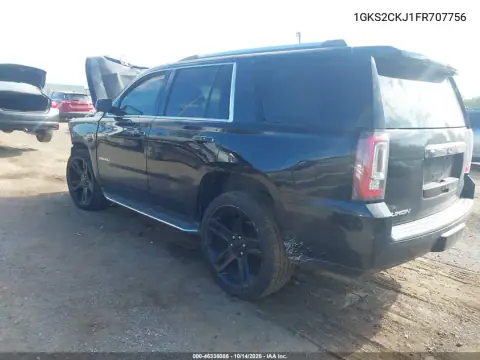 1GKS2CKJ1FR707756 — 2015 GMC Yukon, фото 3 с аукциона IAAI, Передняя часть
