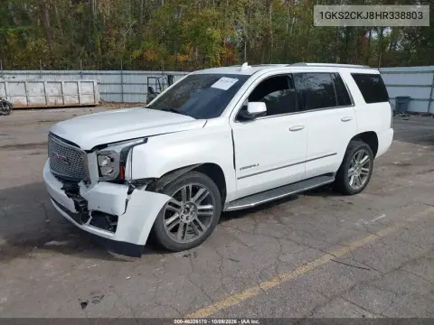 2017 GMC Yukon Denali VIN 1GKS2CKJ8HR338803 фото 2