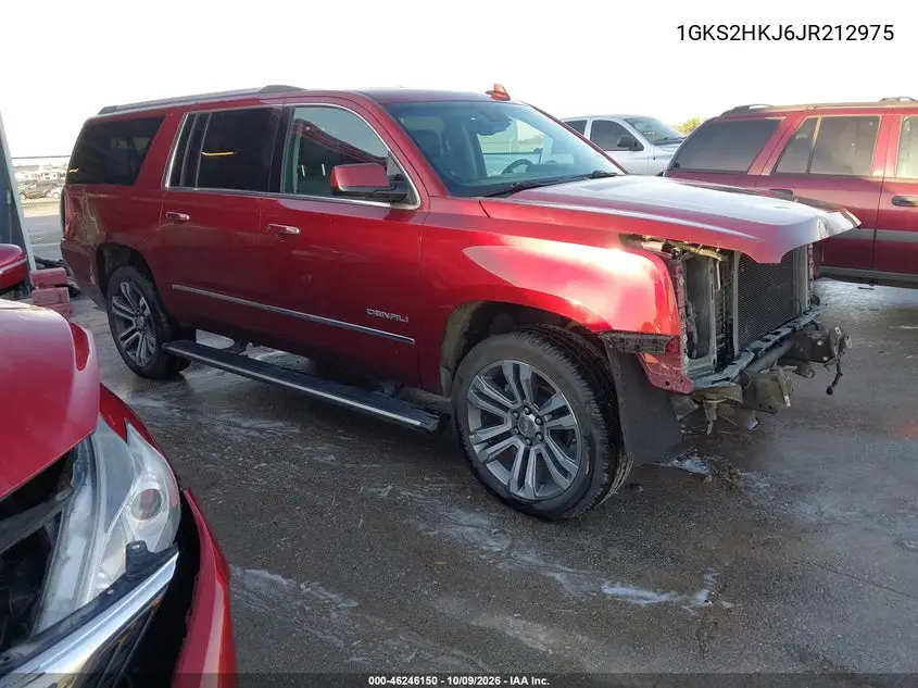 2018 GMC Yukon Xl Denali VIN 1GKS2HKJ6JR212975 фото 2