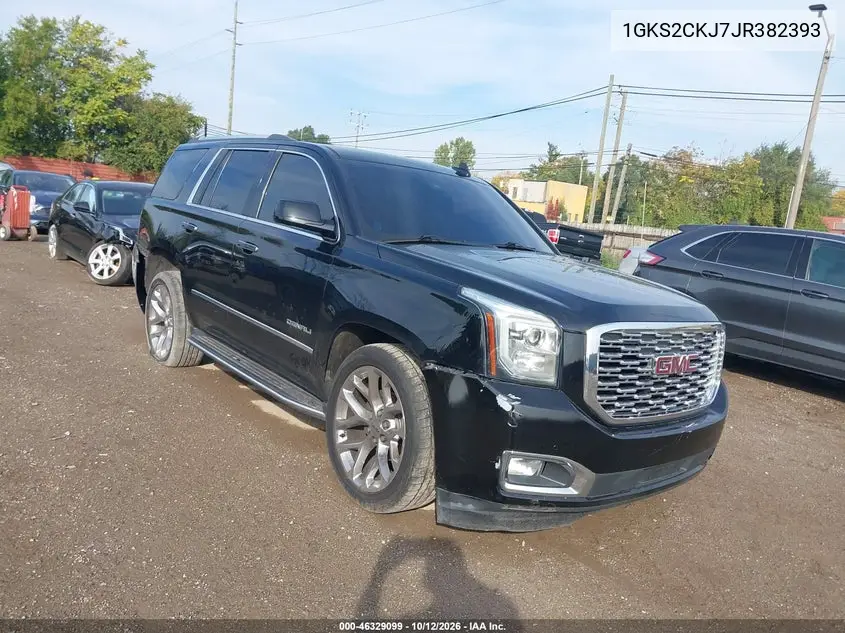 2018 GMC Yukon Denali VIN 1GKS2CKJ7JR382393 фото 2