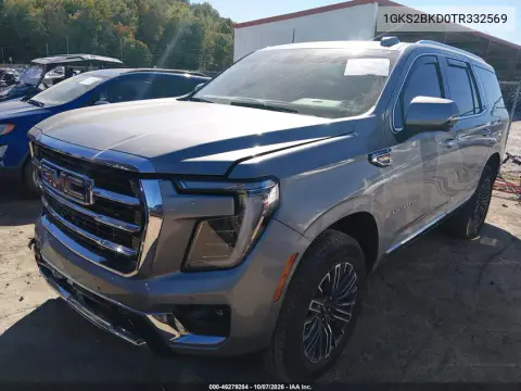 2026 GMC Yukon 4Wd Elevation VIN 1GKS2BKD0TR332569 фото 3