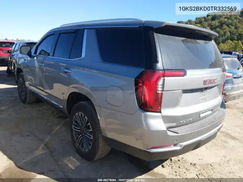 2026 GMC Yukon 4Wd Elevation VIN 1GKS2BKD0TR332569 фото 4