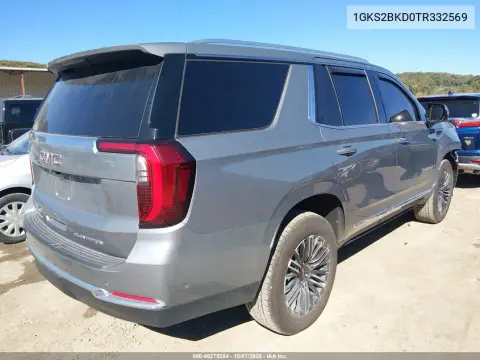2026 GMC Yukon 4Wd Elevation VIN 1GKS2BKD0TR332569 фото 5