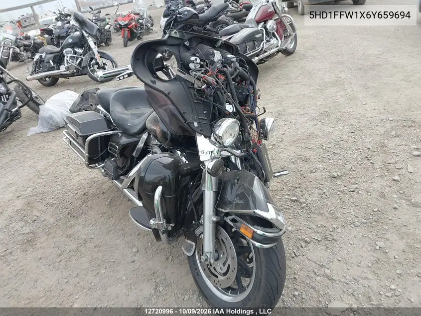 2006 Harley-Davidson Flhtci VIN 5HD1FFW1X6Y659694 фото 1