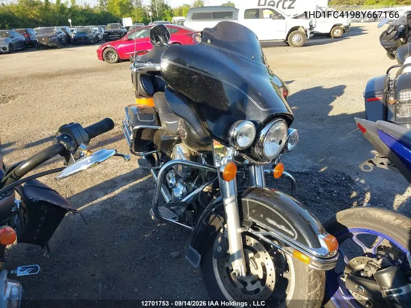 2008 Harley-Davidson Flhtcui VIN 1HD1FC4198Y667166 фото 1