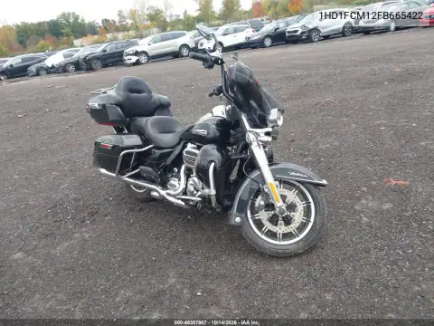1HD1FCM12FB665422 — 2015 Harley-Davidson Electra Glide, Левая сторона, фото до ремонта