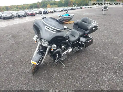 1HD1FCM12FB665422 — 2015 Harley-Davidson Electra Glide, фото 2 с аукциона IAAI, Левый бок
