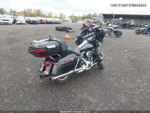1HD1FCM12FB665422 — 2015 Harley-Davidson Electra Glide, фото 4 с аукциона IAAI, Левый бок